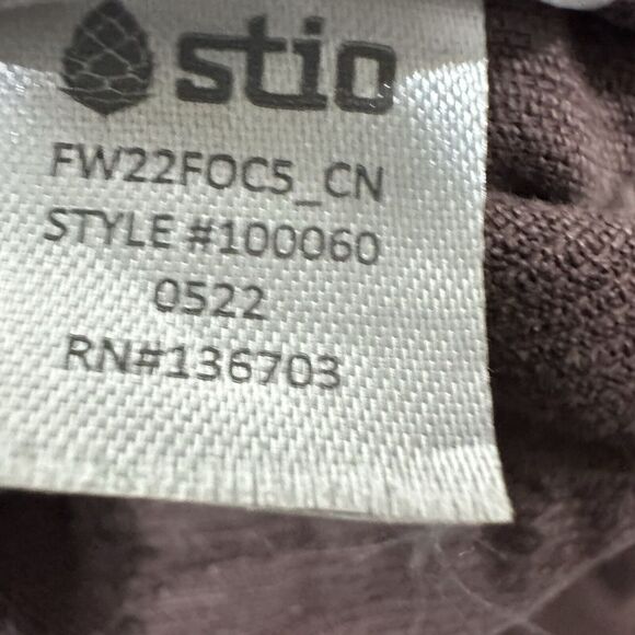 Stio Pants Women's 10 Brown Corduroy Rivet Cords Cotton Spandex 5 Pocket Stretch - Picture 9 of 16